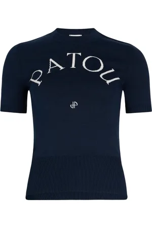 Patou Playera tejida con logo en jacquard