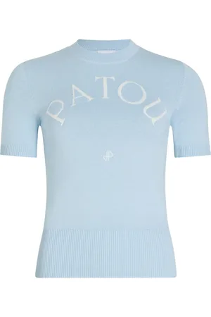 Patou Playera tejida con logo en jacquard
