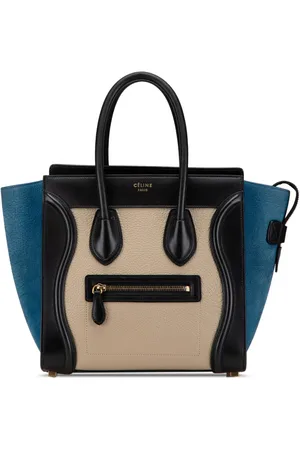 Céline 2015 Micro Tricolor Luggage tote bag