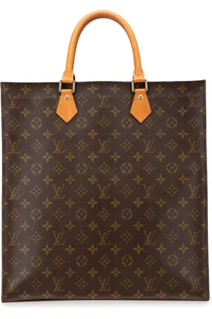 LOUIS VUITTON Tote Monogram Sac Plat 2002