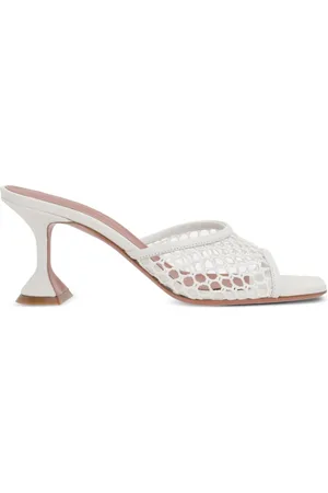 Amina Muaddi Mules Lupita con tacón 70mm
