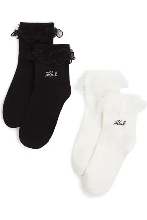 Karl Lagerfeld Set de dos pares de calcetines K/Signature