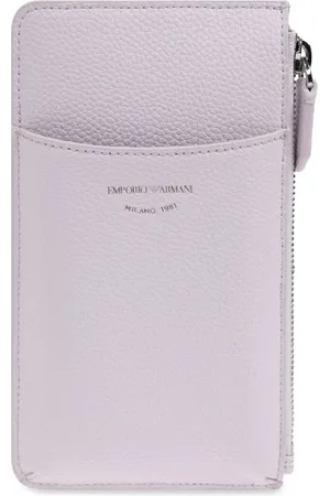 Emporio Armani Cartera con logo en relieve