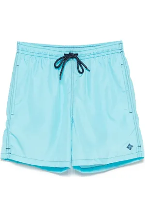 DRUMOHR Shorts de playa con parche del logo