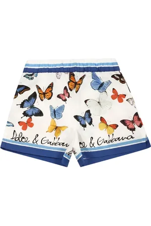 Dolce & Gabbana Shorts con estampado de mariposas
