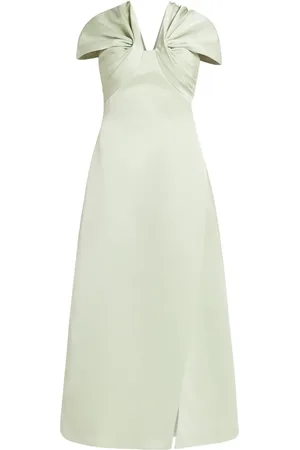 CHATS BY C.DAM Vestido largo con detalle fruncido