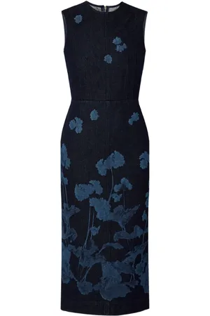 Erdem Vestido midi sin mangas