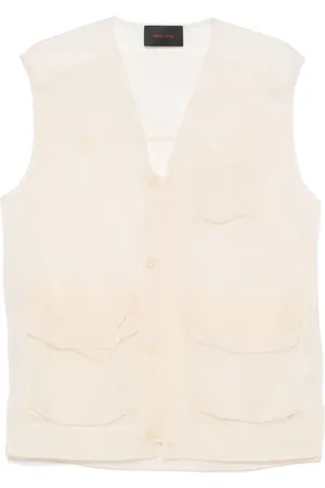 Simone Rocha Chaleco utility con múltiples bolsillos