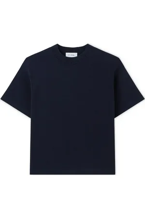 ST. JOHN Playera con ribete de canalé