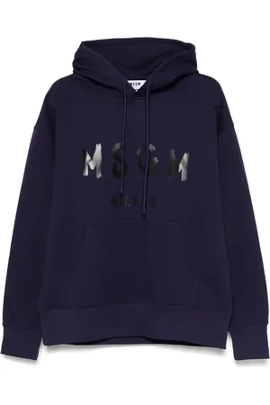 Msgm Hoodie con logo estampado