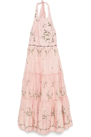 Agua by Agua Bendita Vestido midi Consuelo Wisteria