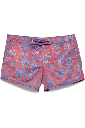 ERL Shorts de playa con estampado floral