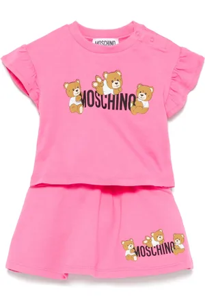 Moschino Set de falda con logo estampado