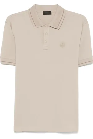 Moncler Playera tipo polo con parche del logo