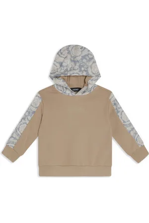 VERSACE Hoodie con logo estampado