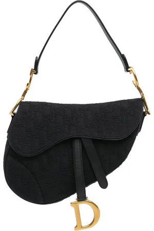 Dior Bolsa de hombro Oblique Canvas Saddle Bag 2020