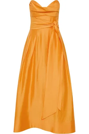 Rebecca Vallance Vestido midi Cera