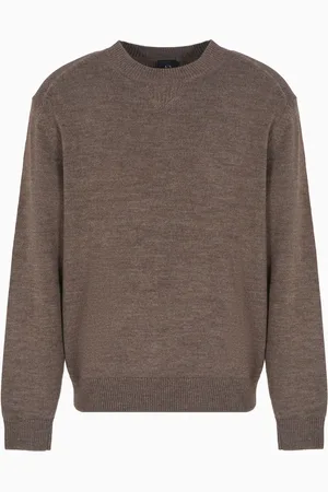 Armani Exchange Suéter con cuello redondo