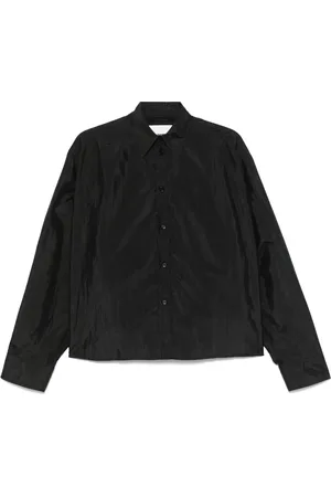 Jil Sander Camisa de satén manga larga