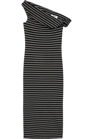 Msgm Vestido largo con detalle de nudo
