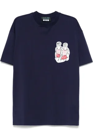 Msgm Camisa Sailors in Love de x Luke Edward Hall