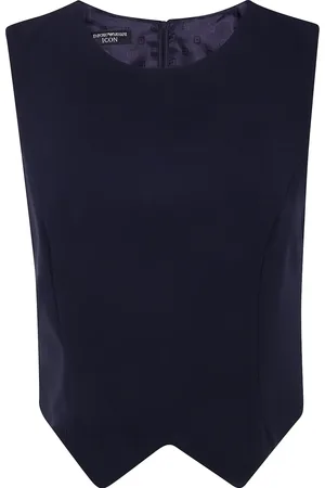 Emporio Armani Chaleco con cuello redondo