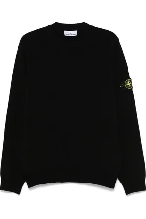 Stone Island Suéter con distintivo Compass