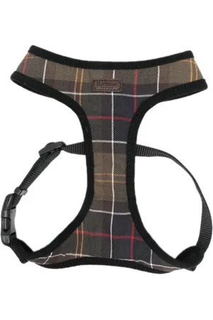 Barbour Arnés para perro a cuadros tartán