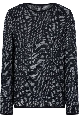 Giorgio Armani Suéter con motivo abstracto