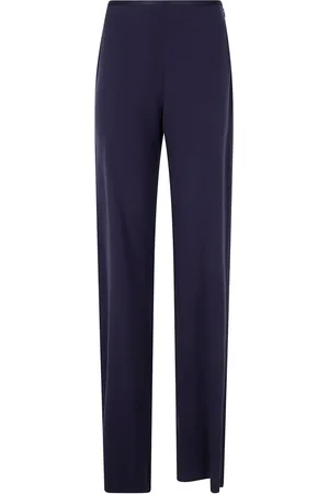 Emporio Armani Pantalones con ribete satinado