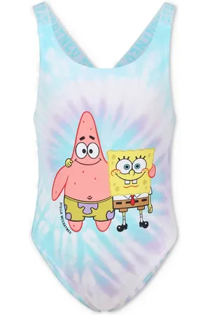 Stella McCartney Traje de baño SpongeBob Graphic Tie-Dye