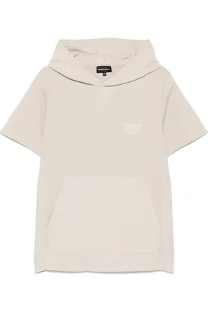Emporio Armani Hoodie con parche del logo