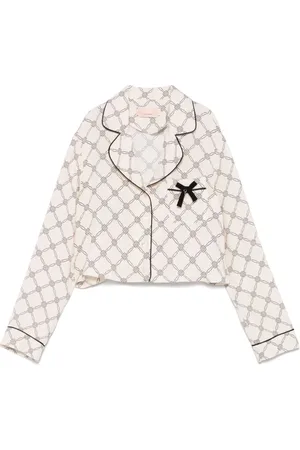 Elisabetta Franchi Camisa con logo estampado