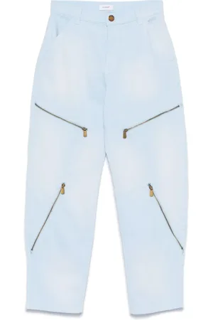 Pinko Pantalones tapered con cierre