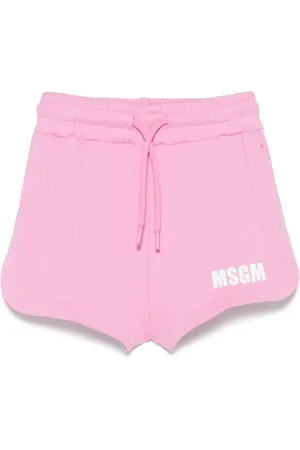 Msgm Shorts con logo estampado