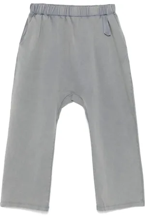 DOUUOD KIDS Pants con parche del logo