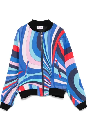 PUCCI Junior Chamarra con estampado Iride