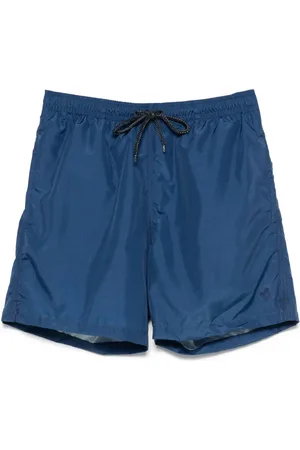 DRUMOHR Shorts de playa con parche del logo
