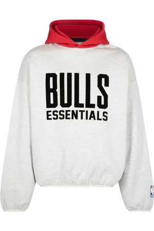 FEAR OF GOD Hoodie Bulls Essentials Light Heather de x NBA