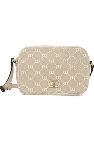 Twin-Set Bolsa crossbody con motivo en jacquard