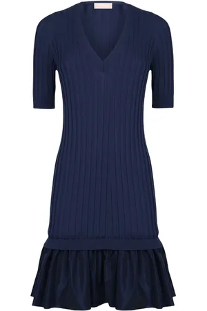 Liu Jo Vestido corto tejido de canalé
