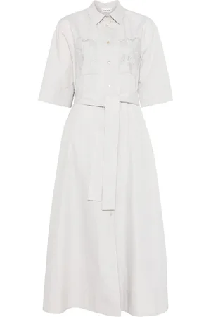 P.A.R.O.S.H. Vestido largo Cioccolato