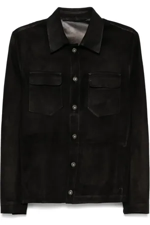 SALVATORE SANTORO Sobrecamisa manga larga