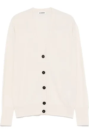 Jil Sander Cárdigan con cuello en V