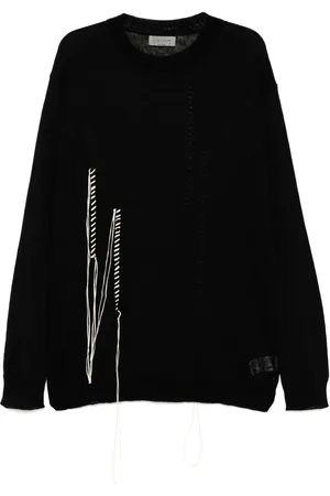 YOHJI YAMAMOTO Suéter con cuello redondo