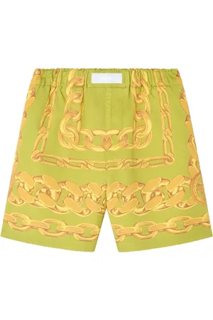 VERSACE Shorts con estampado Medusa Chains
