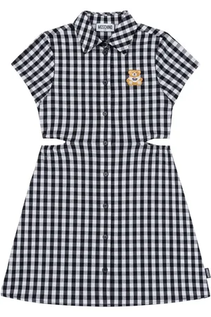 Moschino Vestido con motivo de cuadros
