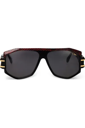 Cazal Lentes de sol con armazón estilo piloto