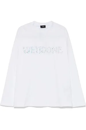We11 Done Playera con logo brillante