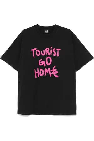 44 Label Group Playera con texto estampado